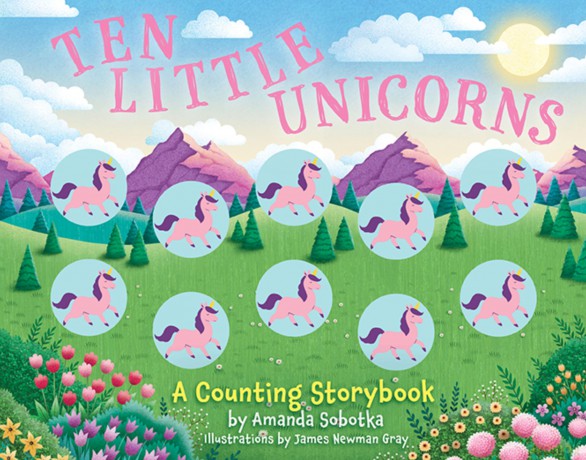 Ten Little Unicorns: A Counting Storybook (Magical Counting Storybooks) - Sobotka Amanda [KSIĄŻKA]