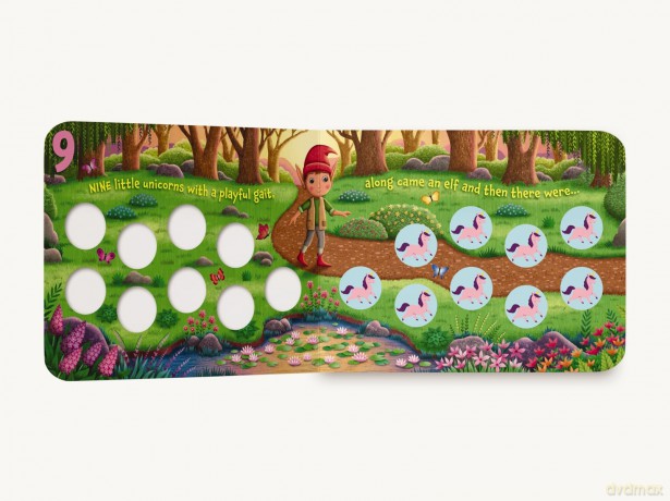 Ten Little Unicorns: A Counting Storybook (Magical Counting Storybooks) - Sobotka Amanda [KSIĄŻKA]