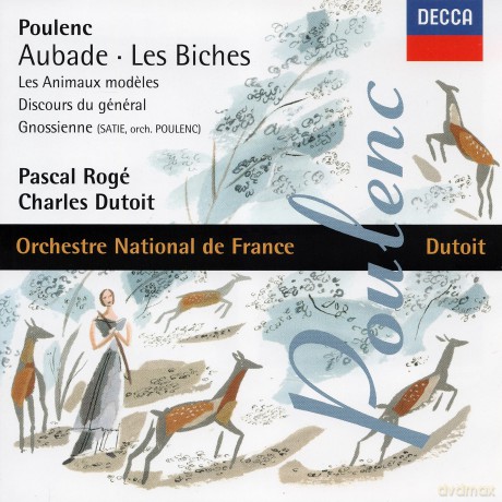 Roge,Dutoit: Poulenc: Aubade, Les Biches [CD]