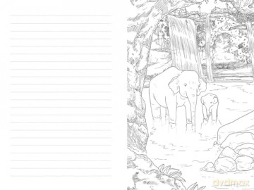 Thailand: A Color-Your-Own Travel Journal (Color Your World Travel Journal Series) - Evie Carrick [KSIĄŻKA]