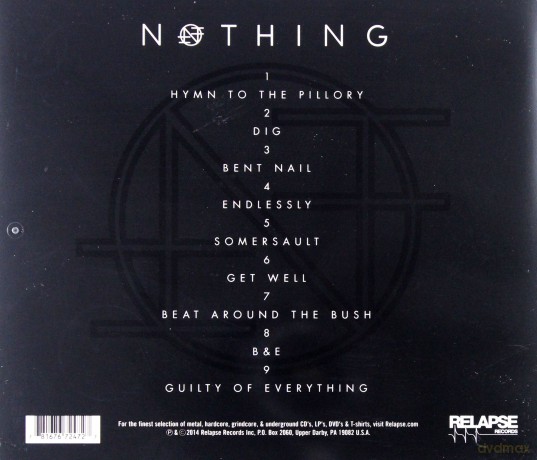 Nothing: Guilty Of Everything [CD]