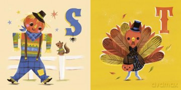 The ABCs of Fall - Jill Howarth [KSIĄŻKA]