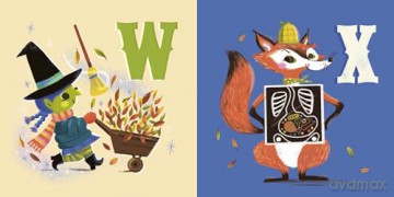 The ABCs of Fall - Jill Howarth [KSIĄŻKA]