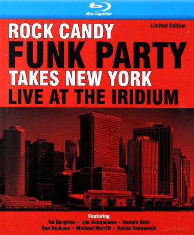 Rock Candy Funk Party: Live At The Iridium [Blu-Ray]+[CD]