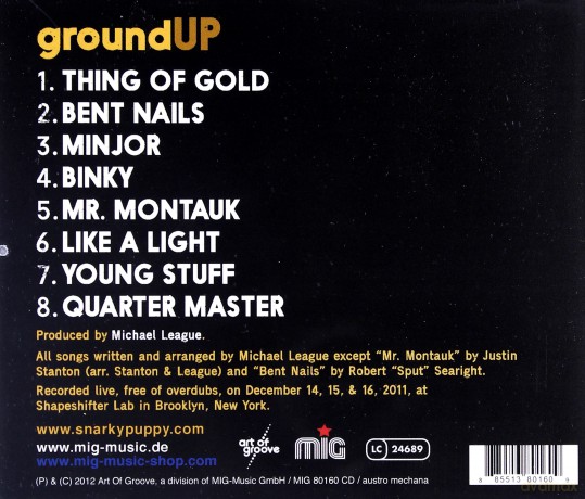 Snarky Puppy: Ground Up [CD]