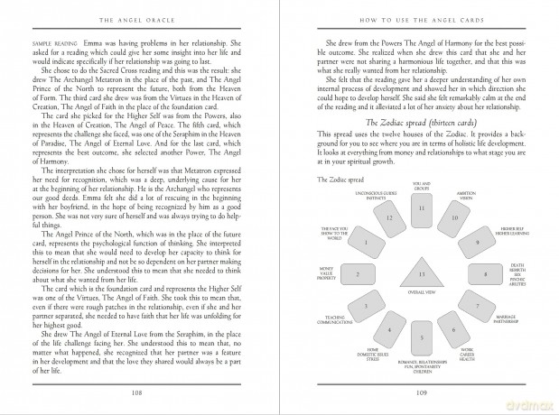 The Angel Oracle: Working with the angels for guidance, inspiration and love - Ambika Wauters [KSIĄŻKA]
