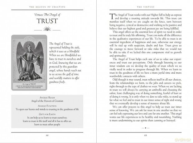 The Angel Oracle: Working with the angels for guidance, inspiration and love - Ambika Wauters [KSIĄŻKA]