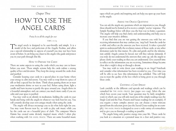The Angel Oracle: Working with the angels for guidance, inspiration and love - Ambika Wauters [KSIĄŻKA]