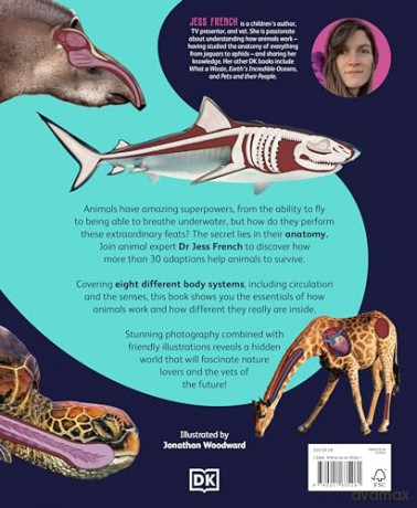 The Animal Body Book: An Insider's Guide to the World of Animal Anatomy - Jess French [KSIĄŻKA]
