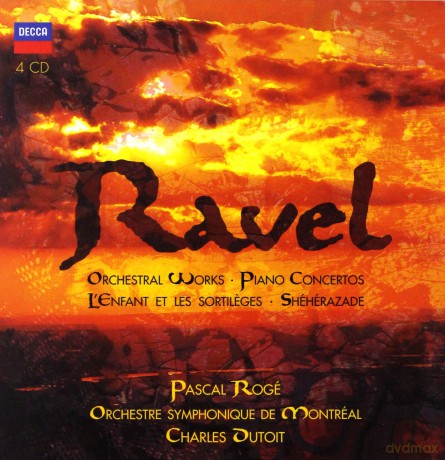 Roge, Dutoit: Ravel: Orchestral Works [4CD]
