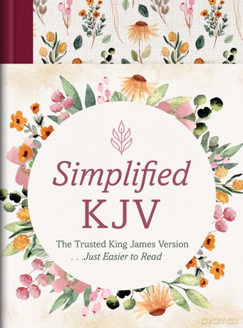 The Barbour Simplified KJV (Wildflower Medley): The Simplified KJV Wildflower Medley - Compiled By Barbour [KSIĄŻKA]