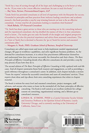 The Basic Principles of Effective Consulting - Linda K. Stroh [KSIĄŻKA]