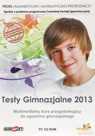 Testy Gimnazjalne 2013 Profil Humanistyczno-Przyrodniczy [CD-ROM]