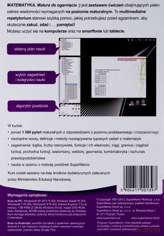 Matura do ogarnięcia. Matematyka [PROGRAM PC]