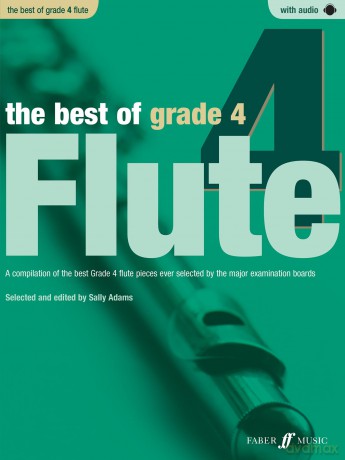 The Best of Grade 4 Flute (with Piano Accompaniment) - Sally Adams [KSIĄŻKA]