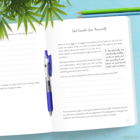 The Better Boundaries Guided Journal: A Safe Space to Reflect on Your Needs and Work Toward Healthy, Respectful Relationships (The New Harbinger Journals for Change) - Sharon Martin [KSIĄŻKA]