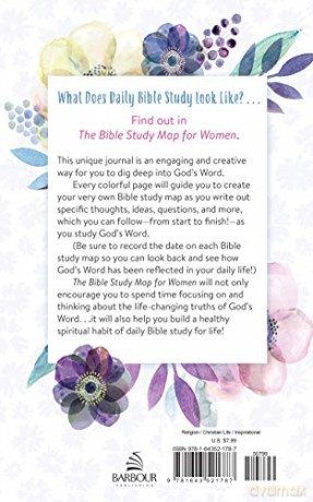 The Bible Study Map for Women: A Creative Journal (Faith Maps) - Compiled By Barbour [KSIĄŻKA]