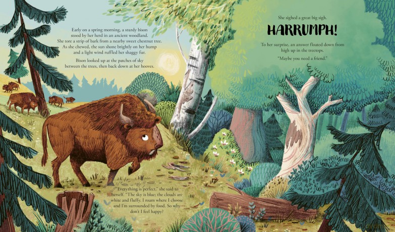 The Bison and the Butterfly: An ecosystem story - Alice Hemming [KSIĄŻKA]