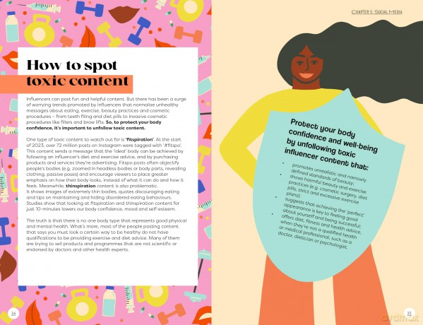 The Body Confidence Book: Respect, accept and empower yourself - Phillippa Diedrichs [KSIĄŻKA]