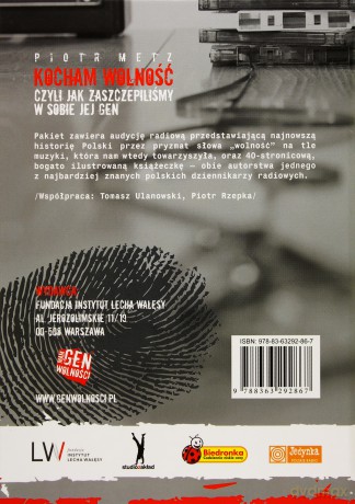 Kocham Wolność, czyli jak zaszczepiliśmy w sobie jej gen - Piotr Metz (booklet) [CD]