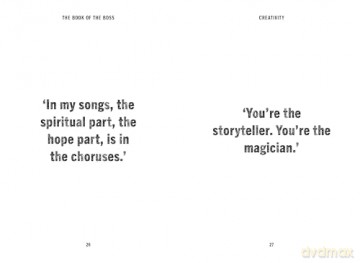 The Book of The Boss: Empowering words of wisdom from Bruce Springsteen - Pop Press [KSIĄŻKA]