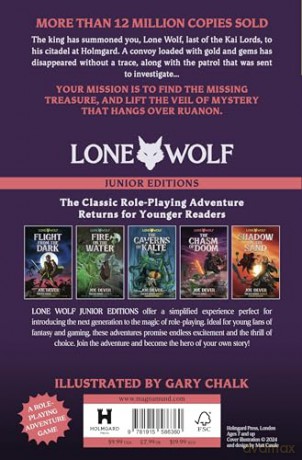 The Chasm of Doom: Lone Wolf Junior Edition 4: Lone Wolf #4 - Joe Dever [KSIĄŻKA]