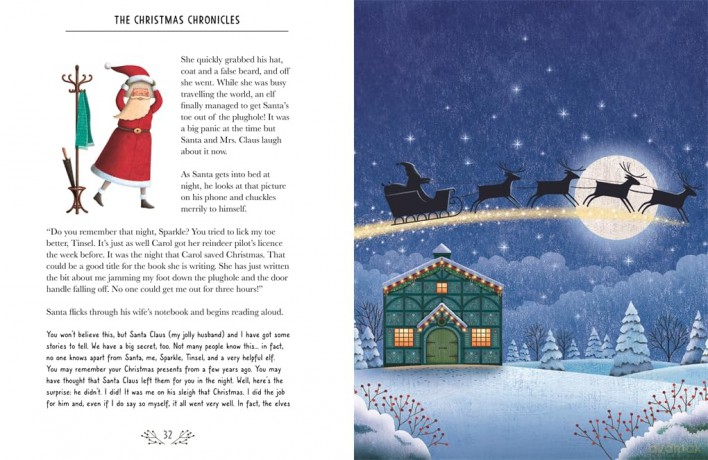 The Christmas Chronicles: a magical book and Kalendarz Adwentowy all in one! - John Townsend [KSIĄŻKA]