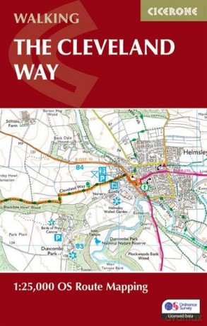 The Cleveland Way Map Booklet: 1:25,000 OS Route Mapping - Paddy Dillon