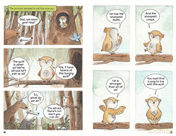 The Clever Rabbit: An Iranian Graphic Folktale (Discover Graphics: Global Folktales) - Golriz Golkar [KSIĄŻKA]