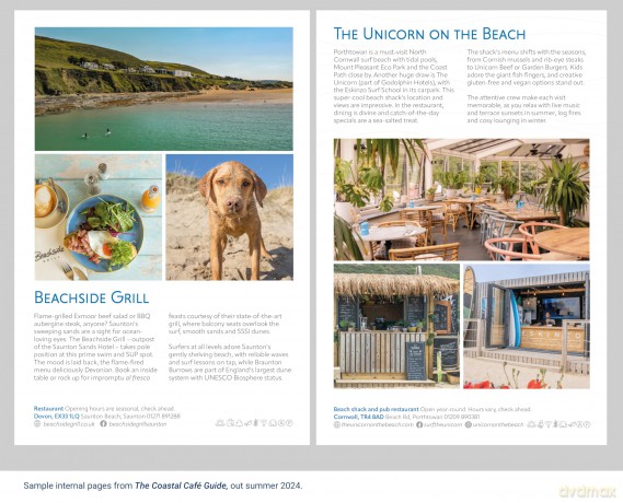 The Coastal Cafe Guide: Eating on the Edge - Kerry O'neill [KSIĄŻKA]