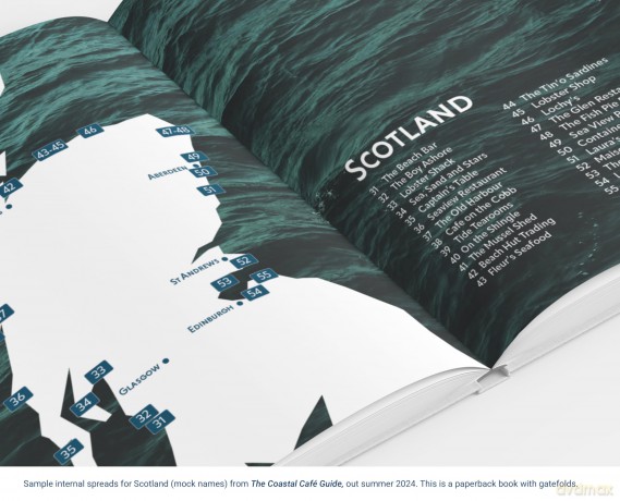 The Coastal Cafe Guide: Eating on the Edge - Kerry O'neill [KSIĄŻKA]