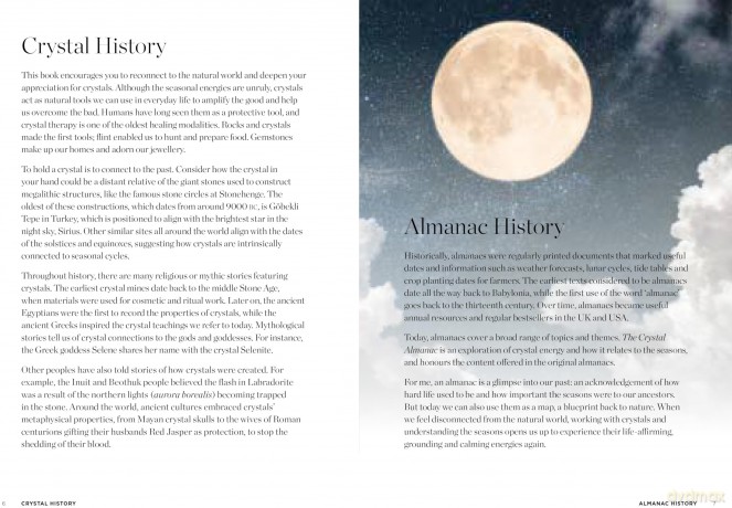 The Crystal Almanac: Harness Your Crystals Through the Year - Gemma Petherbridge [KSIĄŻKA]