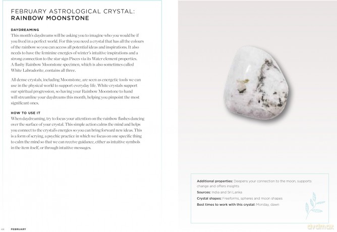 The Crystal Almanac: Harness Your Crystals Through the Year - Gemma Petherbridge [KSIĄŻKA]