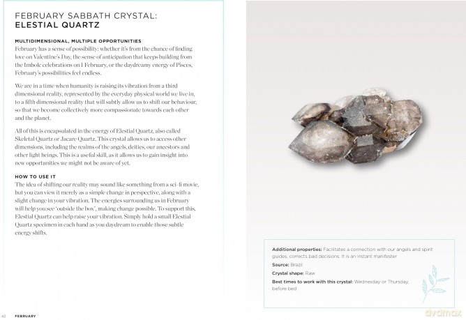 The Crystal Almanac: Harness Your Crystals Through the Year - Gemma Petherbridge [KSIĄŻKA]