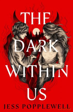 The Dark Within Us: a gripping contemporary romance set in a quirky reimagining of hell - Jess Popplewell [KSIĄŻKA]