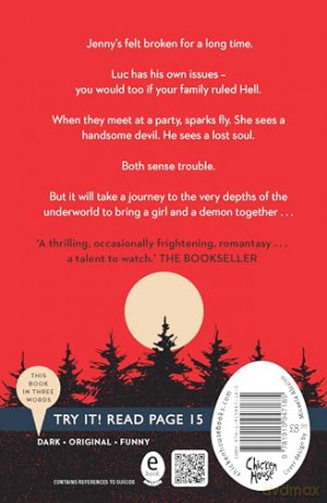 The Dark Within Us: a gripping contemporary romance set in a quirky reimagining of hell - Jess Popplewell [KSIĄŻKA]