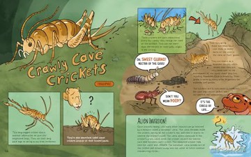 The Dark!: Wild Life in the Mysterious World of Caves - Lindsey Leigh [KSIĄŻKA]