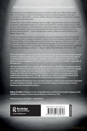 The Darkest Sides of Politics, I: Postwar Fascism, Covert Operations, and Terrorism (Routledge Studies in Extremism and Democracy) - Jeffrey M Bale [KSIĄŻKA]
