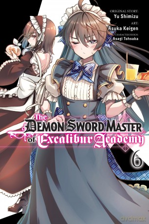 The Demon Sword Master of Excalibur Academy, Vol. 6 (manga): Volume 6 (DEMON SWORD MASTER OF EXCALIBUR ACADEMY GN) - Shimizu [KSIĄŻKA]