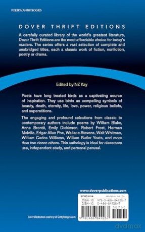 The Dover Anthology of Bird Poetry (Thrift Editions) - Nicholas Kay [KSIĄŻKA]