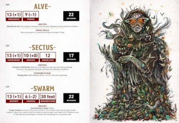 The Düngeonmeister Random Monster Generator: A Mix-and-Match RPG Flipbook (Düngeonmeister Series) - Jef Aldrich [KSIĄŻKA]