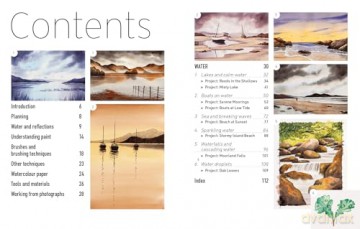 The Easy Guide to Painting Water in Watercolour - Stephen Coates [KSIĄŻKA]