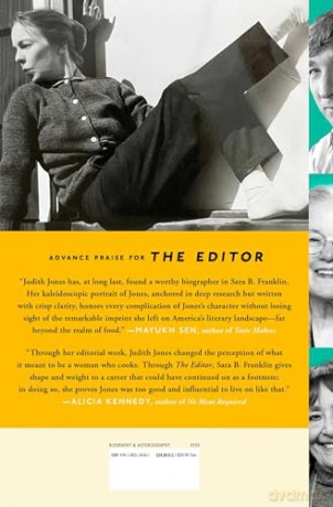 The Editor: How Publishing Legend Judith Jones Shaped Culture in America - Sara B Franklin [KSIĄŻKA]