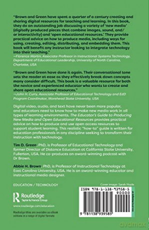 The Educator's Guide to Producing New Media and Open Educational Resources - Timothy D. Green [KSIĄŻKA]