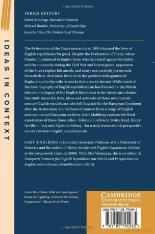 The English Republican Exiles in Europe during the Restoration (Ideas in Context) - Mahlberg Gaby [KSIĄŻKA]
