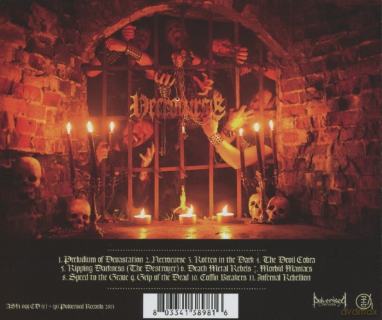 Necrocurse: Grip Of The Dead [CD]