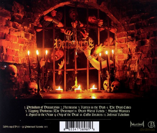 Necrocurse: Grip Of The Dead [CD]