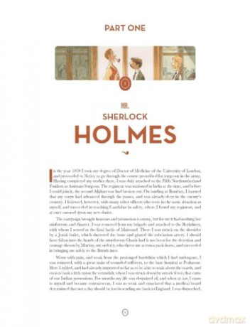 The First Adventure of Sherlock Holmes: A Study in Scarlet - Doyle [KSIĄŻKA]