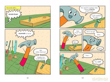 The Fix-Its: Nail Needs Help (I Can Read Comics Level 3) - Reul Sarah Lynne [KSIĄŻKA]