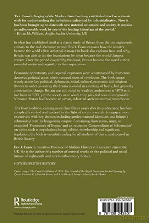 The Forging of the Modern State: Early Industrial Britain, 1783-c.1870 - Eric J. Evans [KSIĄŻKA]